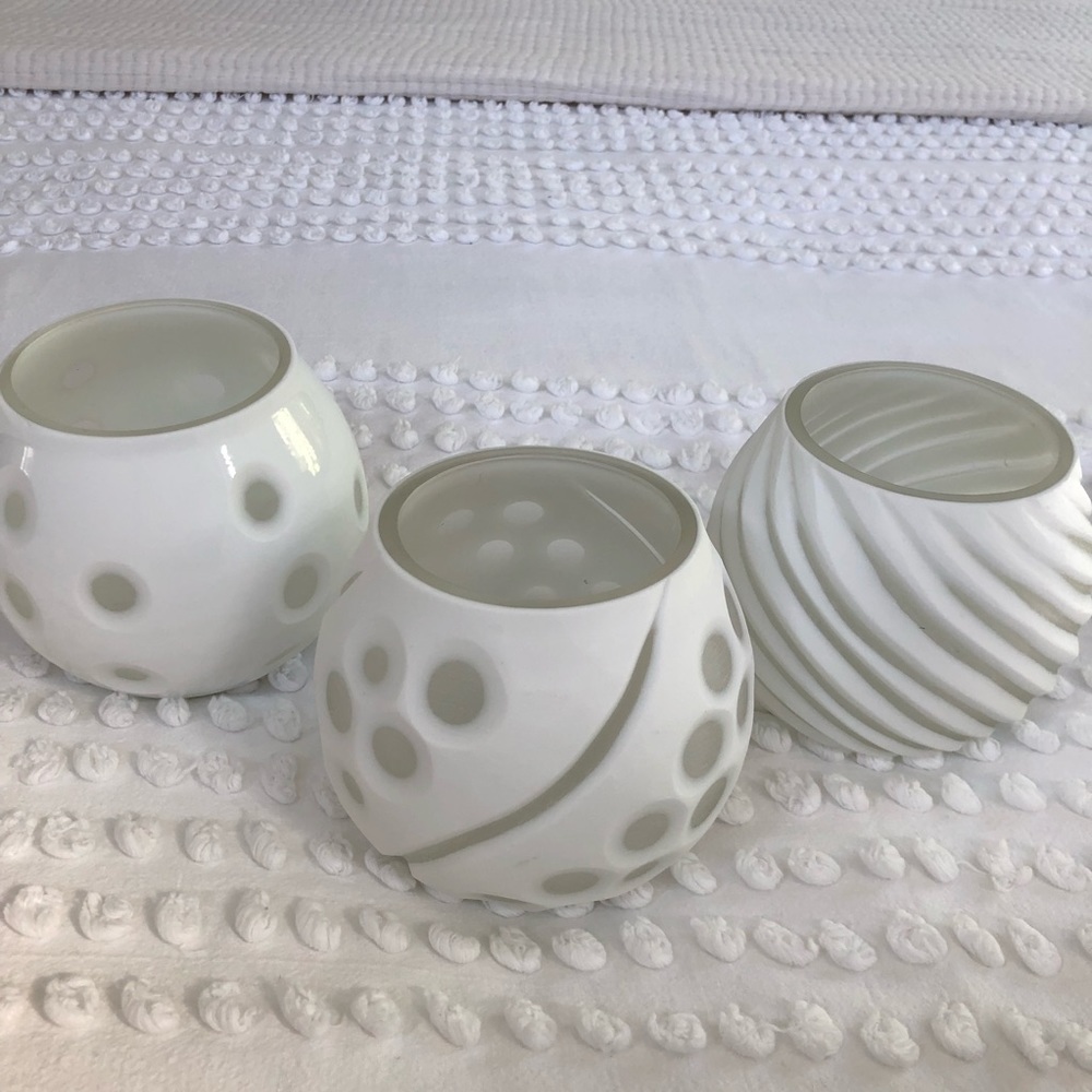 Anthropologie Candleholders Vase Set